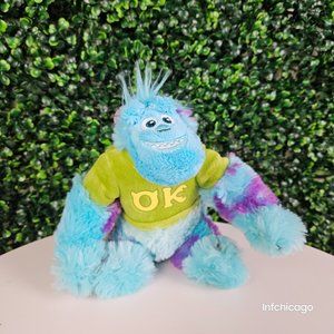 Disney Pixar 2013 Monsters University Sulley 8" Monsters Inc Soft Plush Toy